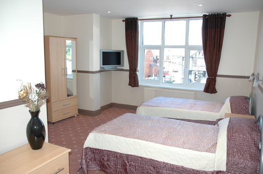Image of The Hussar Hotel bedroom